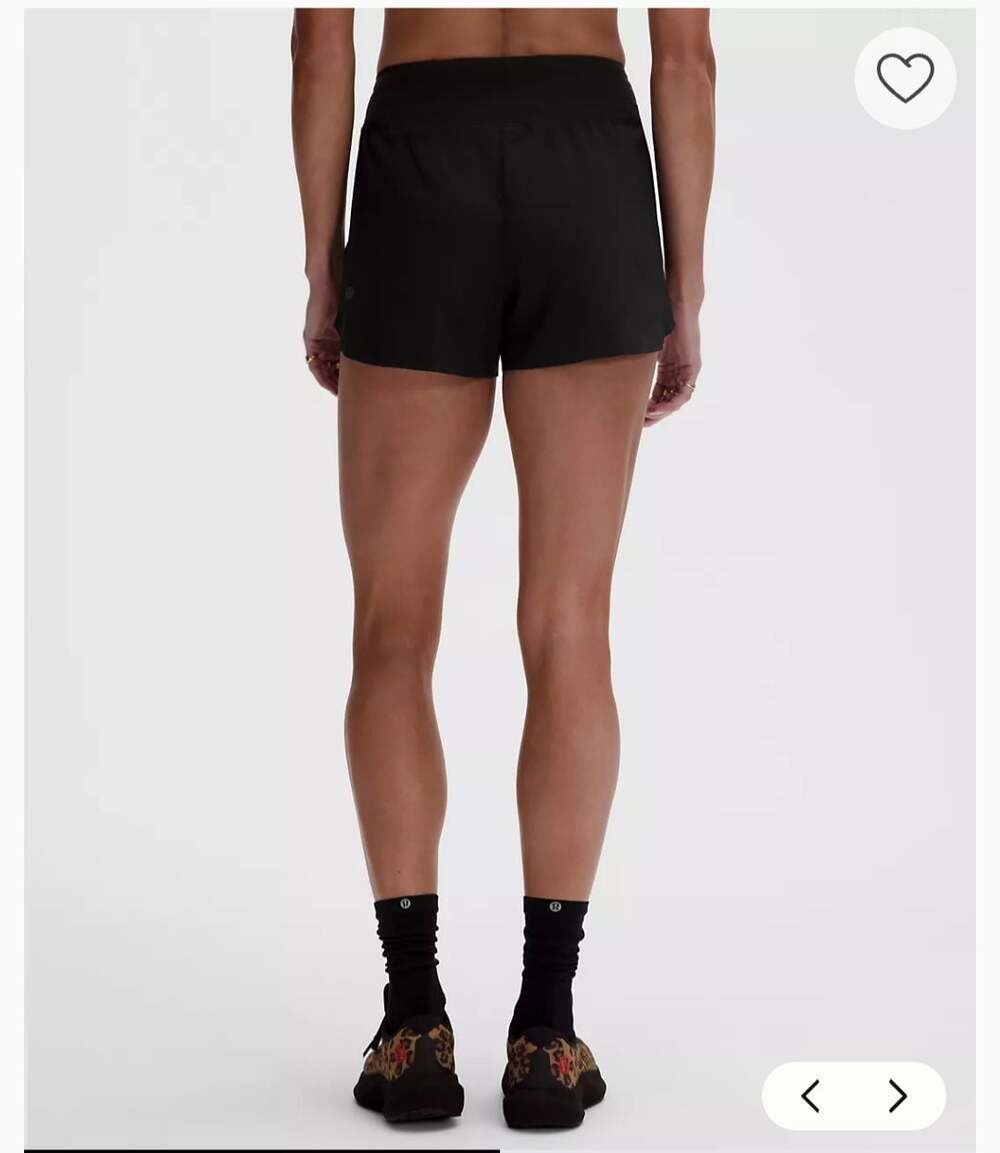 Lululemon Fast and Free High-Rise Classic-Fit Split Short 3" - Picture 6 of 6